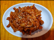 한돈돼지 껍데기볶음