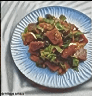 도토리묵무침